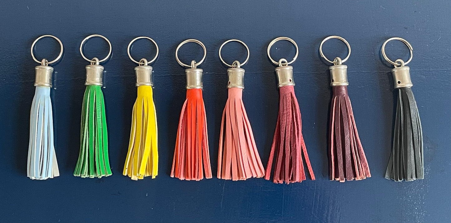 Handmade Leather Tassels