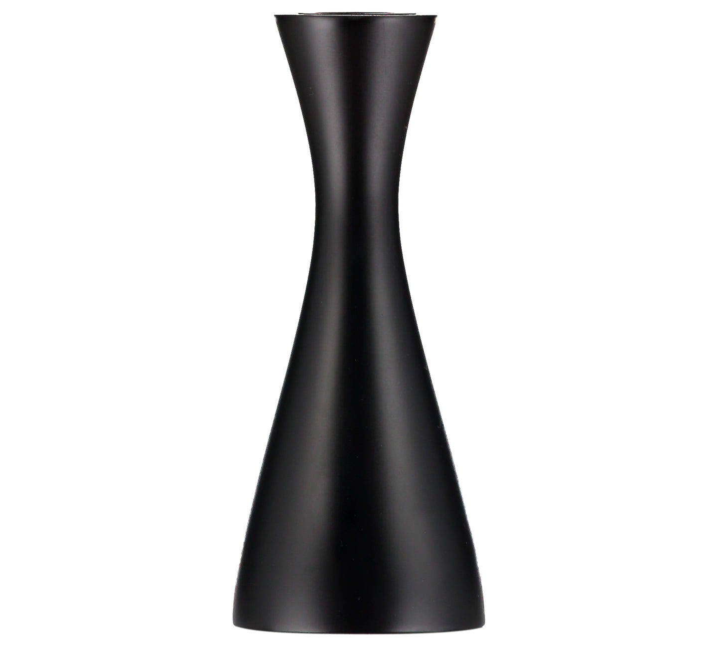 Medium Jet Black Candleholder