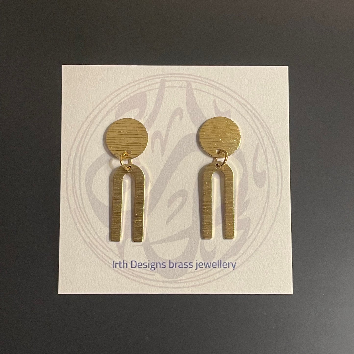 Irth U Drop Brass Studs