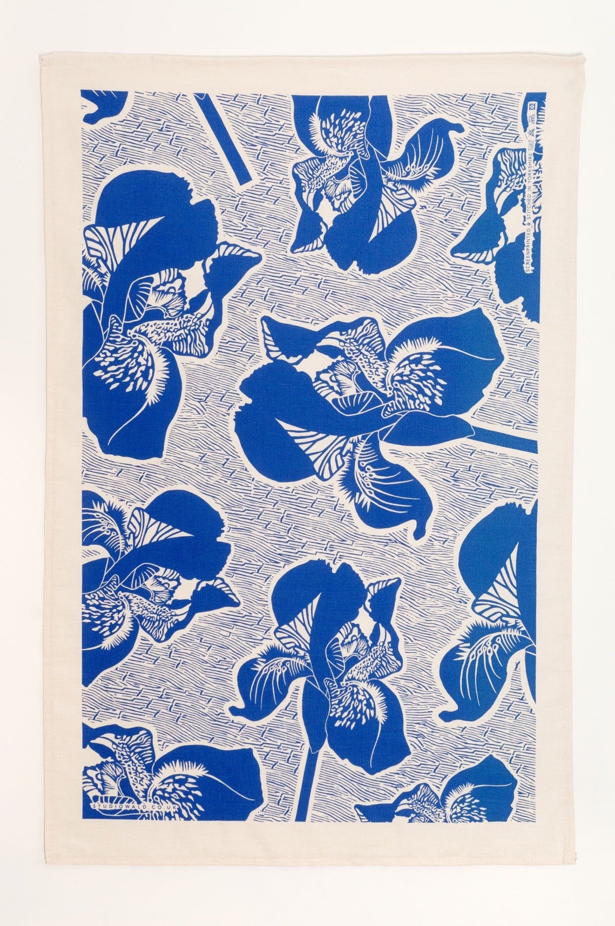 Iris Tea Towel detail