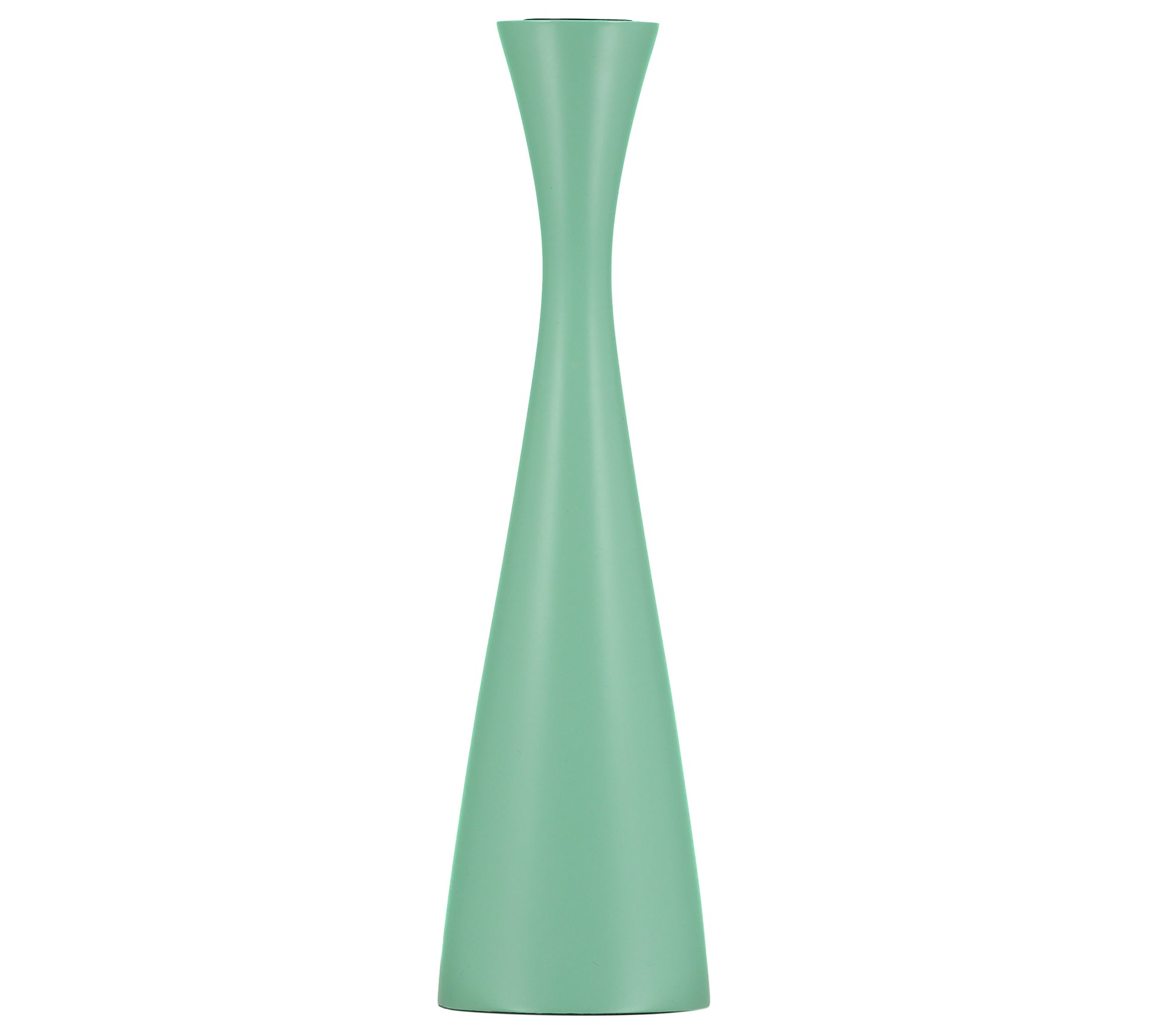Tall Opaline Green Candleholder