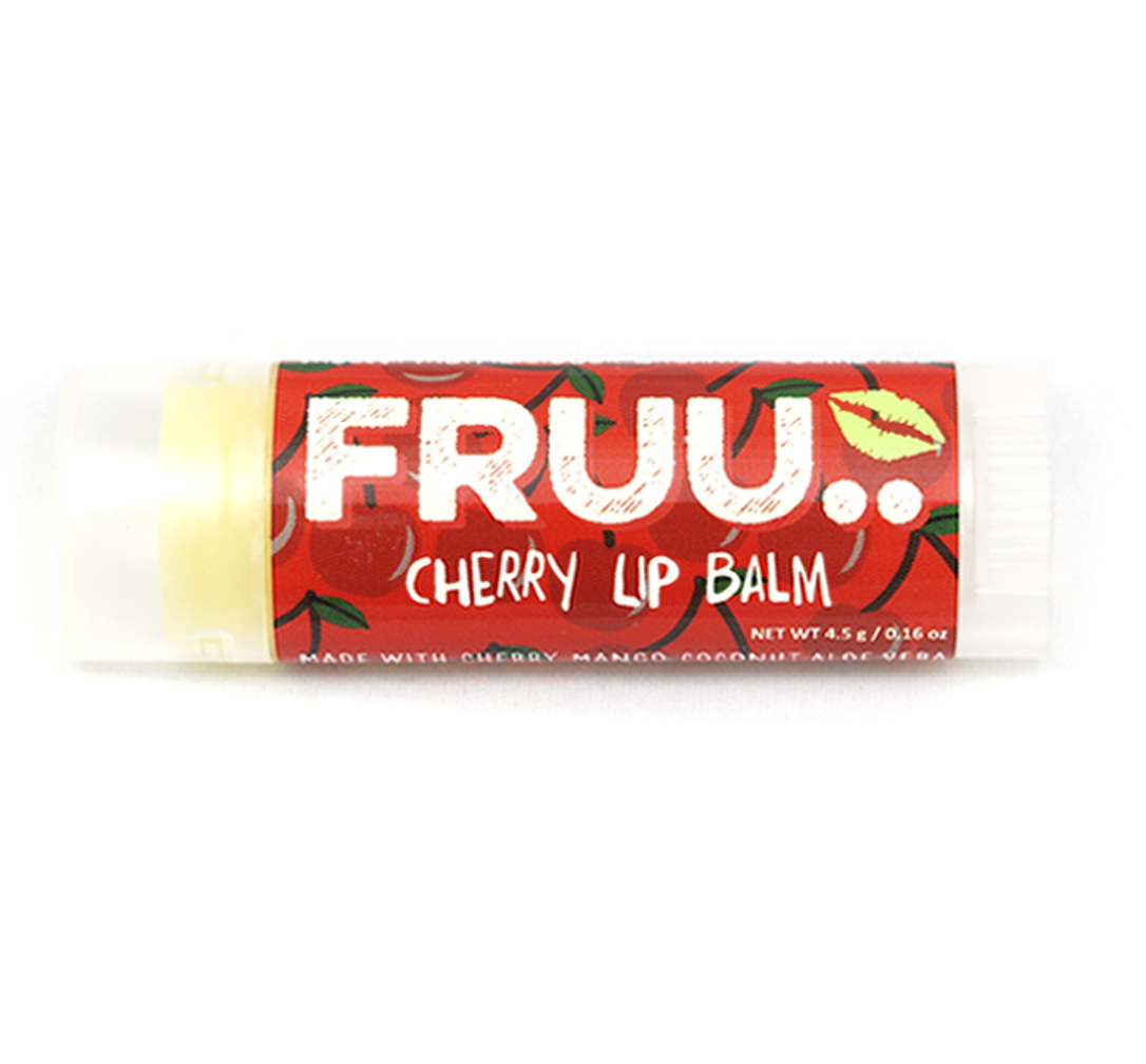 FRUU Cherry Natural Fruit Lip Balm Stick