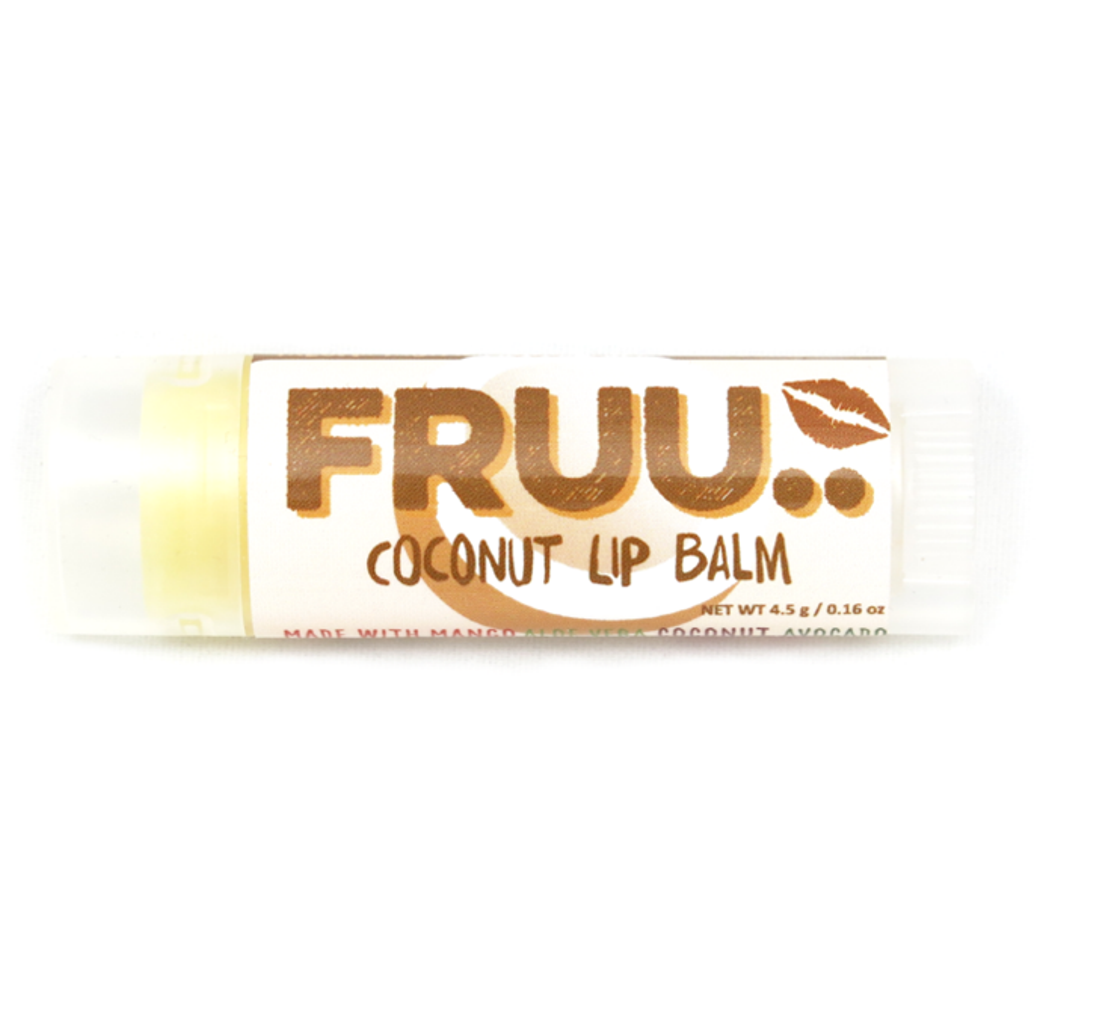 FRUU Coconut Natural Fruit Lip Balm Stick