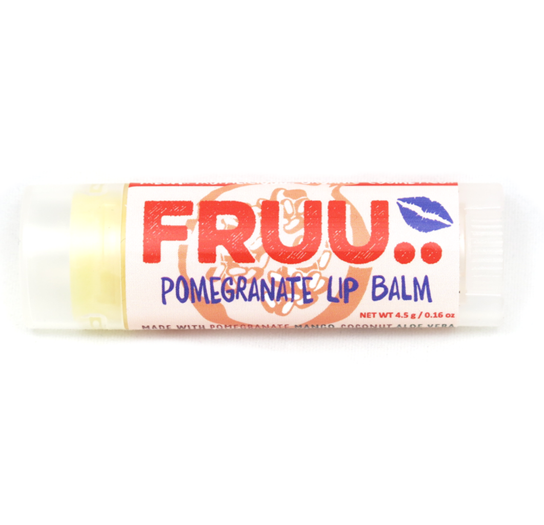 FRUU Pomegranate Natural Fruit Lip Balm Stick