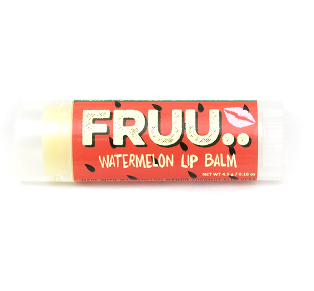 FRUU Watermelon Natural Fruit Lip Balm Stick
