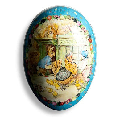 Ginger & Pickle Beatrix Potter Papier Mache Fillable Easter Egg