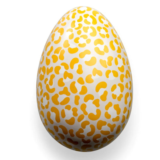 Leo Reusable Painted Tin Easter Egg
