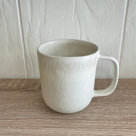 Turtle Soft White Stoneware Mug
