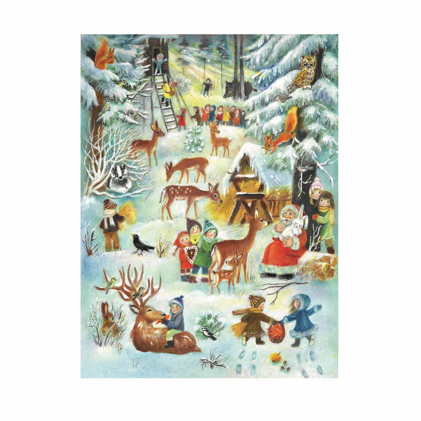 Large Christmas in the Woods Advent Calendar