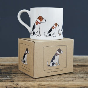 Jack Russell Dog Mug with gift box